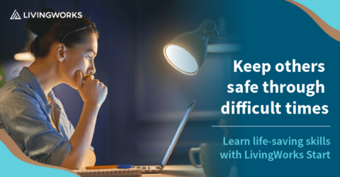 women looking at laptop screen, enrolled in this course