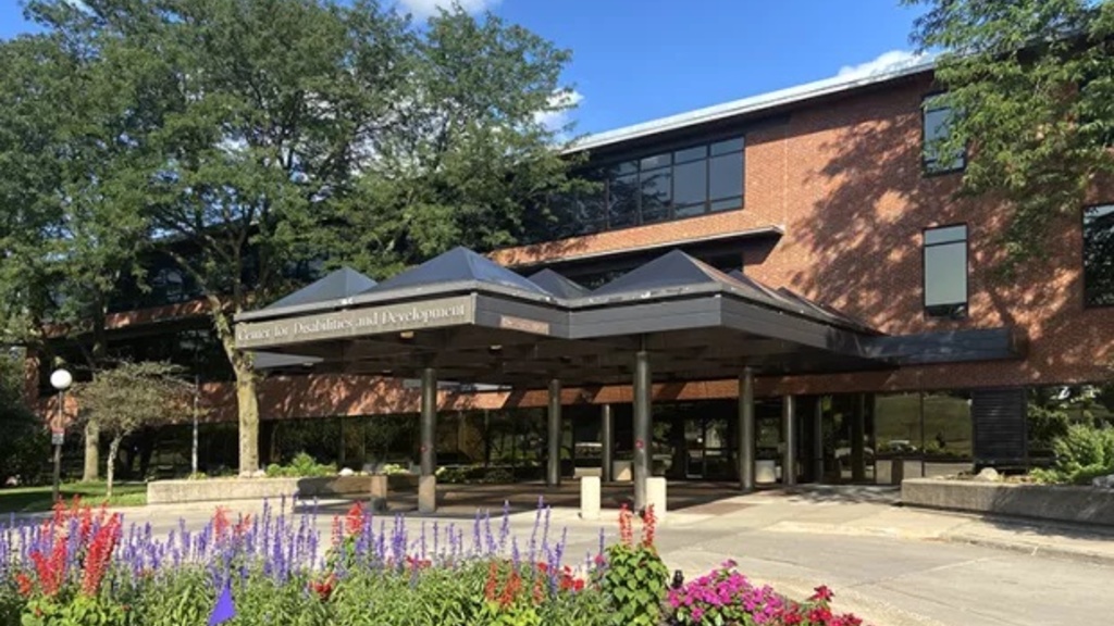 Main entrance to the Center for Disabilities and Development