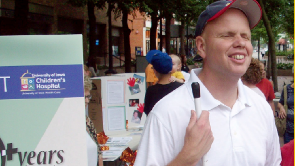 Smiling photo of Mike Hoenig at event