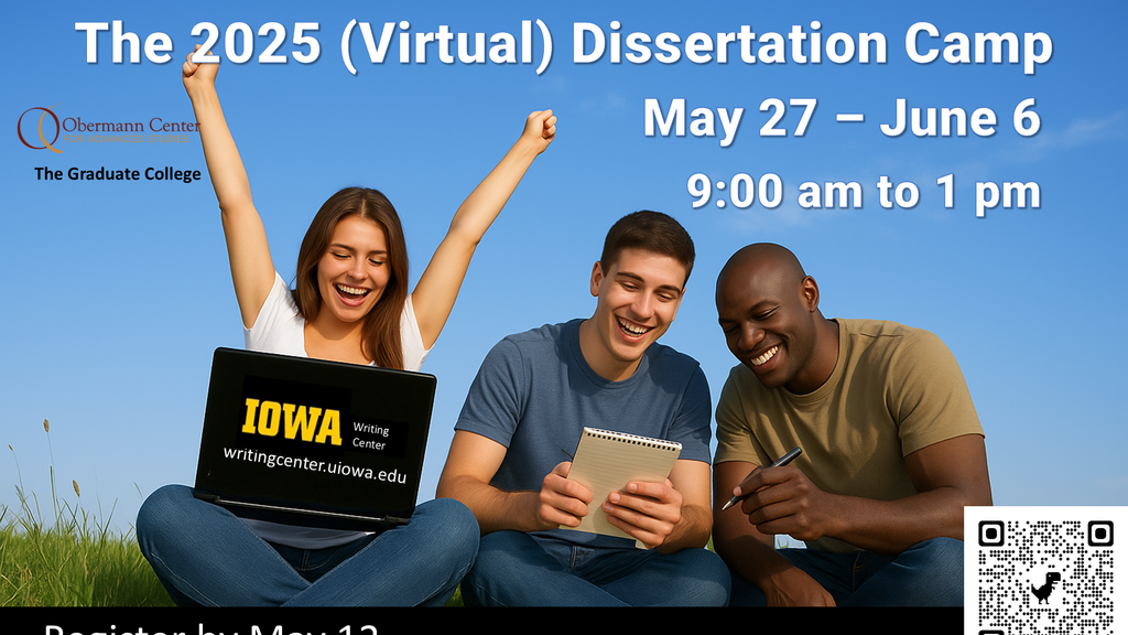 2025 Virtual Dissertation Camp promotional image
