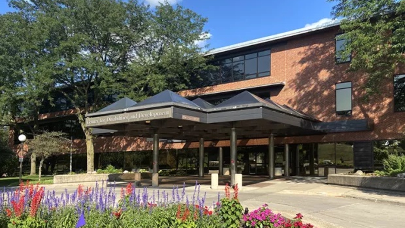 Main entrance to the Center for Disabilities and Development
