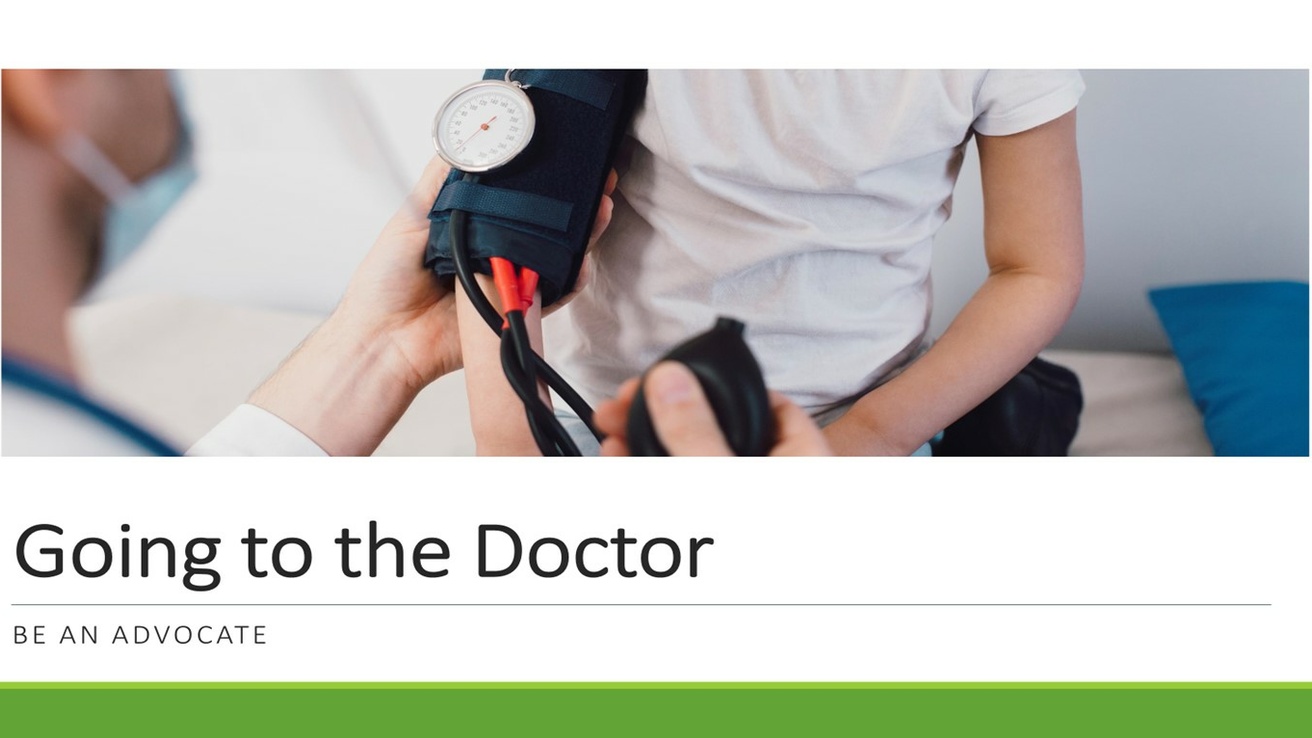 Going to the doctor ppt slide